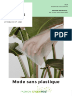 Livre Blanc La Mode Sans Plastique