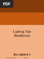 Music PresentationLudwig Van Beethoven