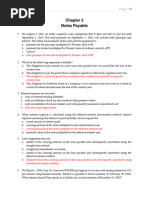 Notes Payable and Loans Payable