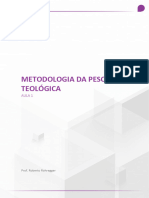 Texto para Avaliacao - Teologia e Sociedade - Aula1