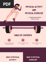 Physical Activity and Physical Exercise