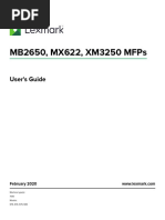 Lexmark MX622adhe - User Guide