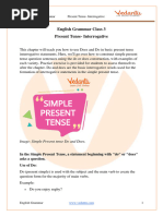 Class 3 English Grammar Ncert Solutions Present Tense Interrogative