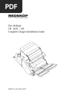 New Holland CR Mav - 100 Complete Chopper Installation Guide