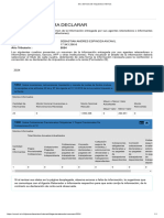 Información de Ingresos, Agentes Retenedores y Otros