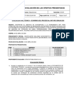 Evaluación Tecnico Economica Final