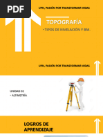 Topografía: - Tipos de Nivelación Y BM