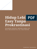 Hidup Lebih Easy Tanpa Prokrastinasi