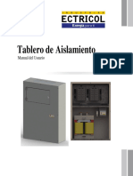 Manual Del Usuario TB Aislamiento