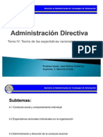 Teoria de Las Expectativas Racionales