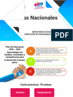 4 - Presentación Evaluación de Pruebas Nacionales