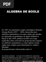 5 - Algebra de Boole