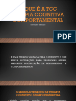 O Que É A TCC Terapia Cognitiva Comportamental: Rodolpho H Braido