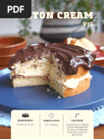 Apostila Boston Cream Pie