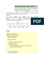 16 - Estructura de Datos Tipo Vector Proyect