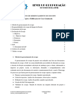 Plano de Gerenciamento Do Escopo - Level Up Corporação