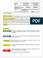 Plan de Clases 6° Matematica N°1