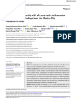 Associations of Diabesity With All Cause and Cardiovascular Disease Mortality