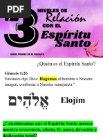 3 Niveles de Relacion Con El Espiritu Santo