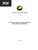 Productivity Report (Country Study Uganda) .1