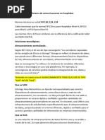 Sistema de Comunicaciones en Hospitales