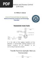 Transfer Function Thermometer