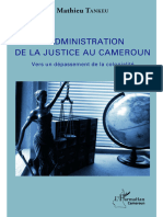 L'administration de La Justice Au Cameroun