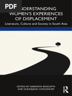 Understanding Women S Experiences of Displacement Literature Culture and Society in South Asia