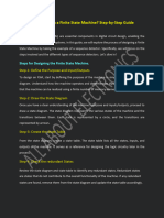 How To Design A Finite State Machine Sequence Detector