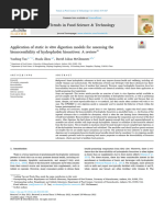 2022 Application of Static in Vitro Digestion Models For Assessing The Bioaccessibility of Hydrophobic Bioactives A Review