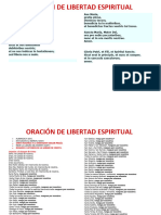 Oración de Liberación Con Letanías A Santos y Sangre de Cristo