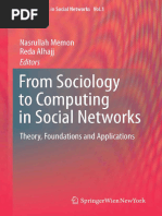 From Sociology To Computing in Social Networks - Theory, Foundations and Applications (Lecture Notes in Social Networks, 1) (PDFDrive)