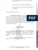 Contestacao - Dano Moral, Estético e Pensão