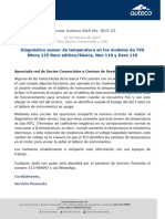 003-23como Diagnosticar Sensor de Temperatura