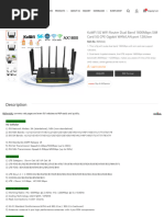 Kuwfi - Com - Products - Kuwfi 5g Wifi Router Dual Band 1800mbps Sim Card 5g Cpe Gigabit Wan Lan Port 128user