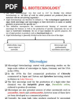 Algae in Biotechnology