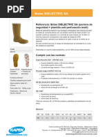 Etche Securite Botas Dielectric Sa