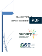 Plan de Trabajo - Servicio de Soporte Técnico y Mantenimiento de Equipo UPS