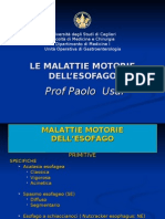 Malattie Motorie Dell'Esofago