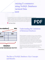 Revolutionizing E-Commerce: Implementing Nosql Databases For Unstructured Data Management