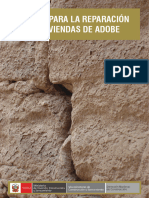 Fichas para Reparación de Viviendas en Adobe (Arquinube)