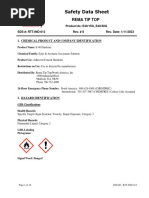 E-40 Hardener Safety Datasheet