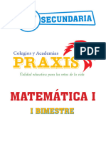 Libros - PRAXIS - ARITMÉTICA - 2° Año de Secundaria - COMPLETO