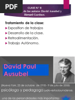 Aprendizaje de Los Autores David Ausubel y Howard Gardner