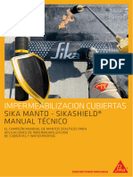 Co Sika Manto Sikashield Manual Tecnico Impermeabilizacion Cubiertas