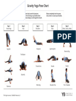 Gravity Yoga Pose Chart