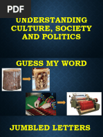 Understanding Culture Society and Politics PPT1 Autosaved Autosaved