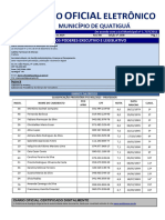 Diário Oficial Eletrônico Do Município de Quatigua 08 01 24 Edicao 2338