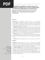 2017 Retinopatía Diabética y Edema Macular Diabético - Prevalencia en Una Población de Atención Primaria de Antofagasta