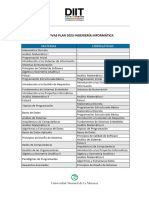 Correlativas Plan 2023 Ingeniería Informática